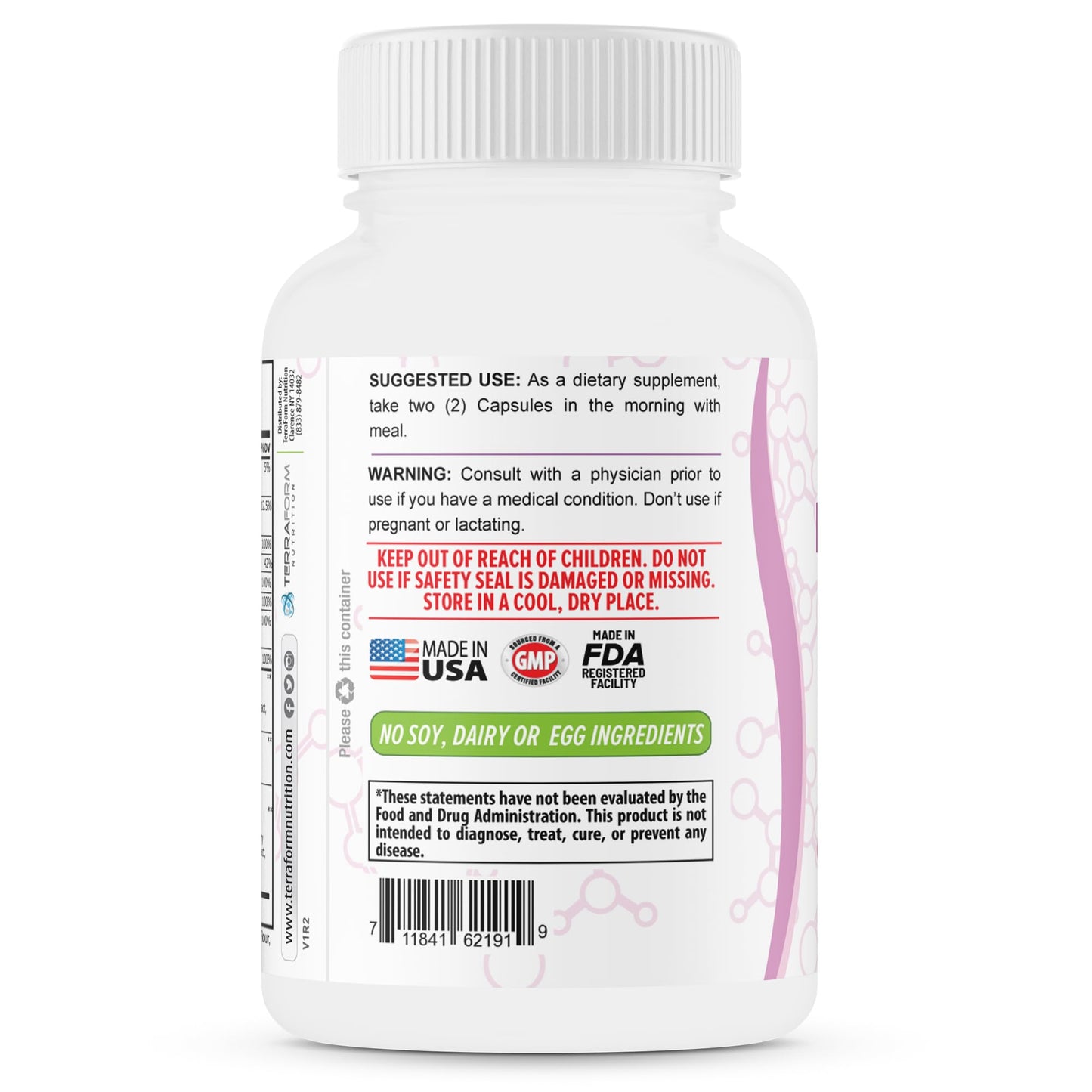 TerraForm Nutrition Women’s Multivitamin Capsule, 60 Capsules