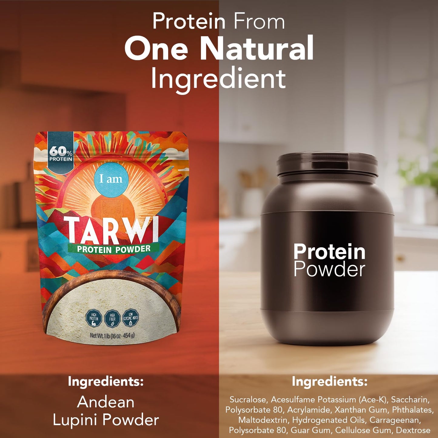 It's Good Energy Tarwi Bean (Chocho) Protein Powder 16 oz