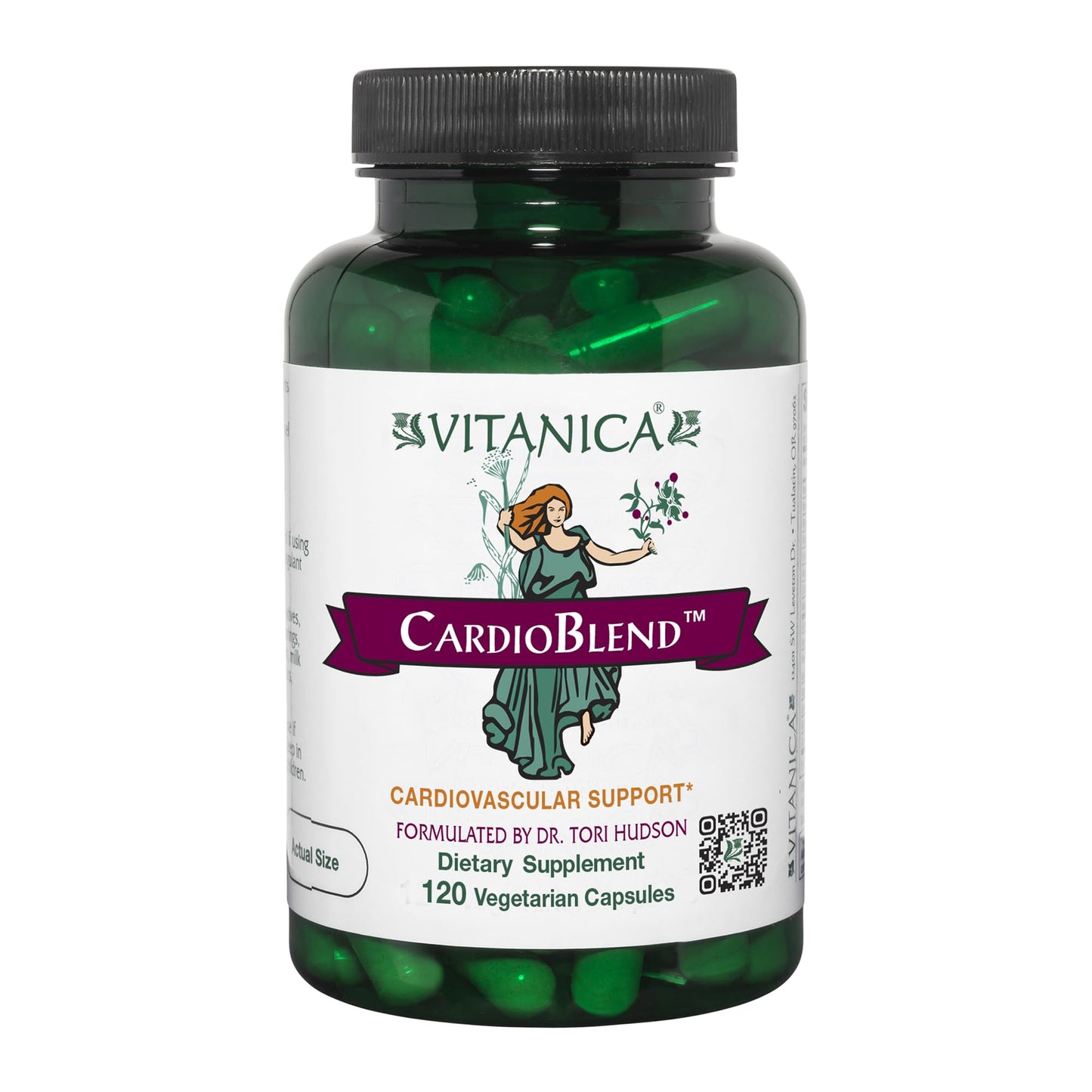 Vitanica CardioBlend Cardiovascular Support Vegan 120 Capsules