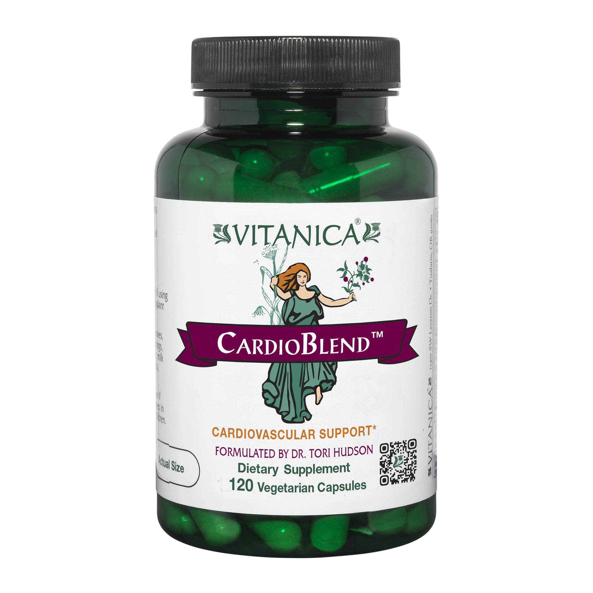 Vitanica CardioBlend Cardiovascular Support Vegan 120 Capsules