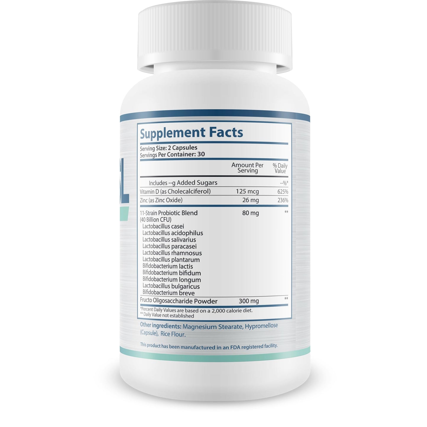 True You Health Navy SL Fungus Probiotic Capsule 60 Count