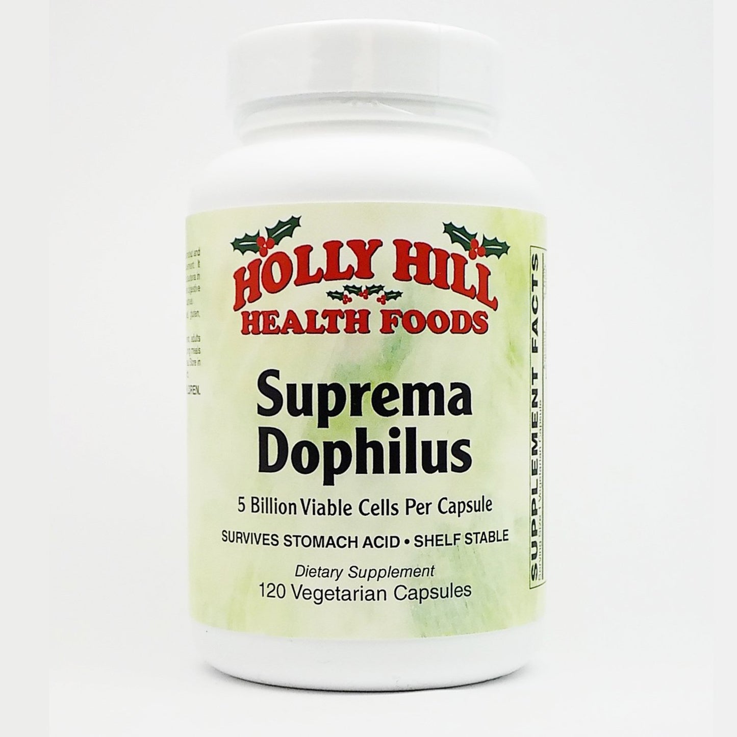 Holly Hill Health Foods Suprema Dophilus Capsules 120