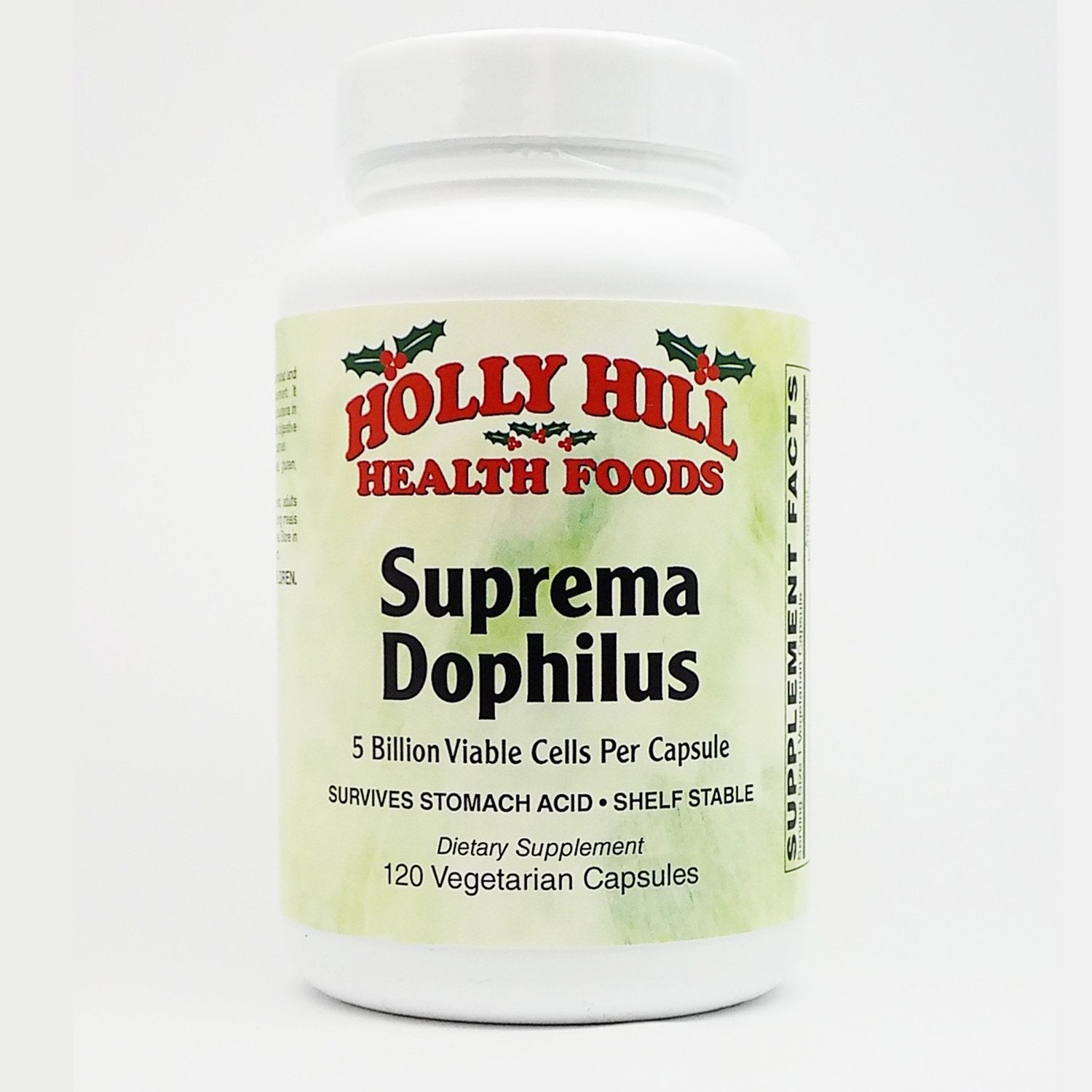 Holly Hill Health Foods Suprema Dophilus Capsules 120