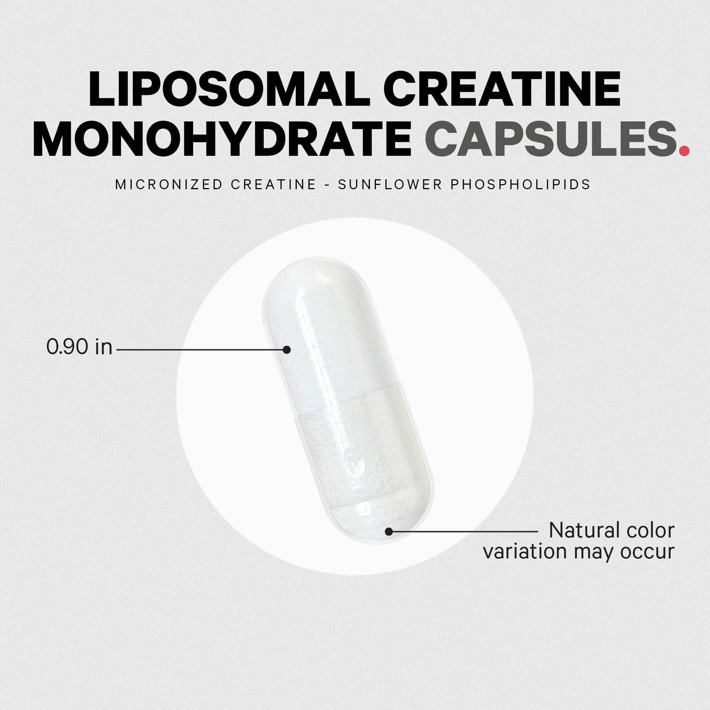 Codeage Liposomal Creatine Monohydrate Supplement 360 Capsules