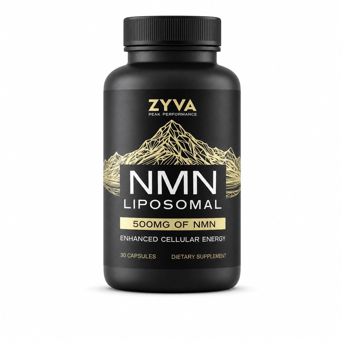 ZYVA Scientific Liposomal NMN Supplement 500mg Capsules, 30 Count