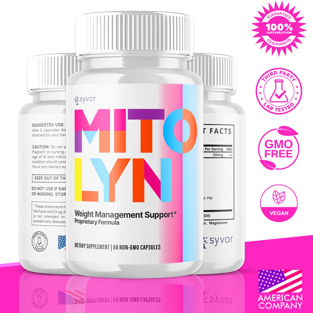 Syvor Mitolyn Capsules, 60 Capsules