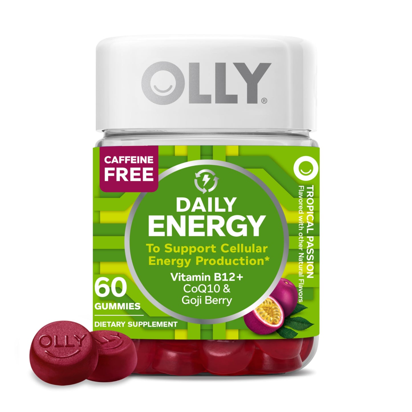 OLLY Daily Energy Gummy 60 Count