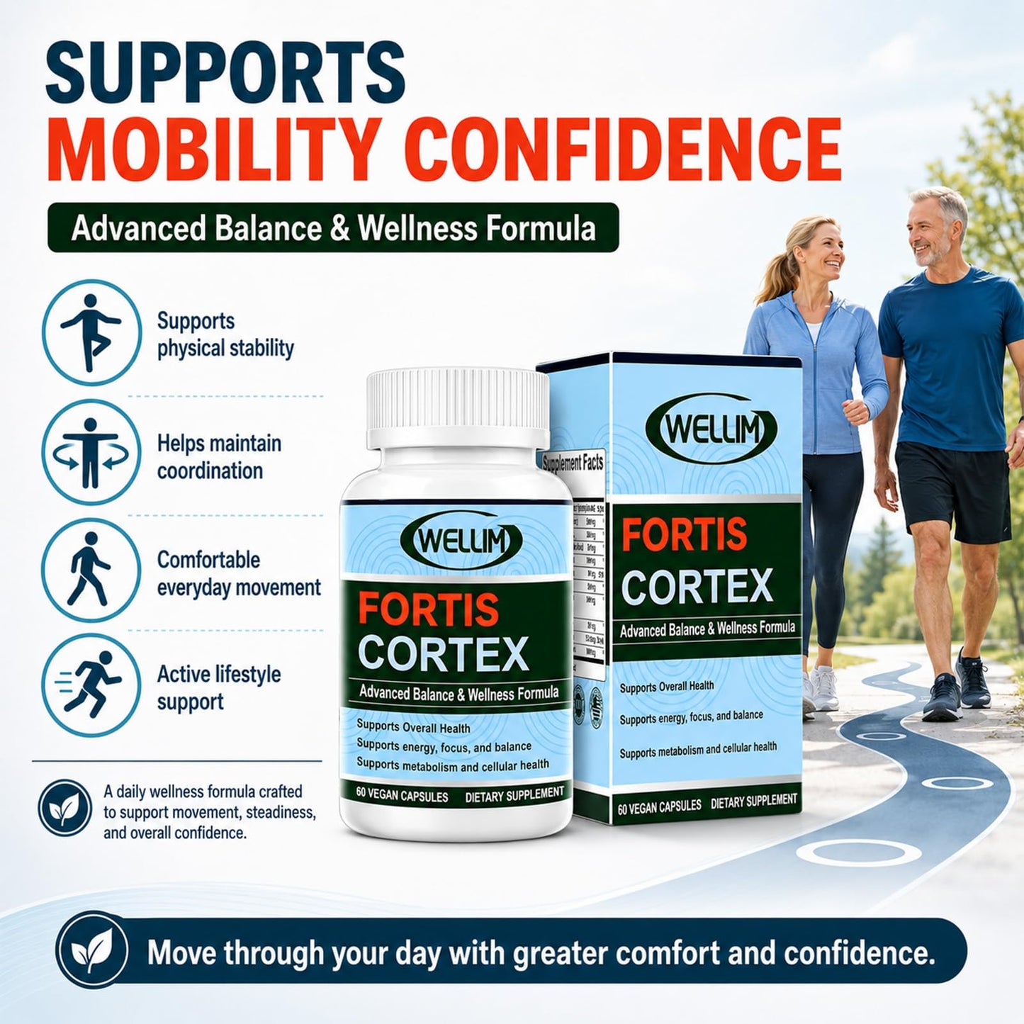 Haritaki Wellim FortisCortex Capsule 60 Count
