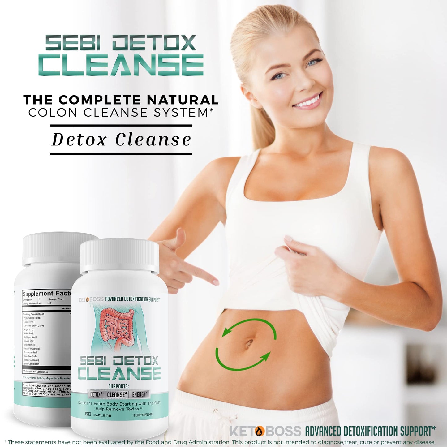 True You Health Sebi Detox Cleanse Capsule 1 Count