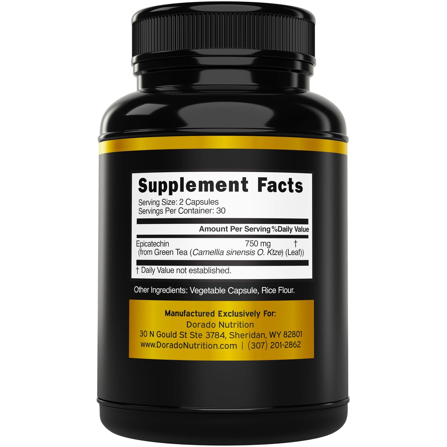 DORADO NUTRITION Epicatechin Extract 750mg (120 Capsules) and Arachidonic Acid Supplement 1500mg (150 Capsules), Capsules, 270 Count