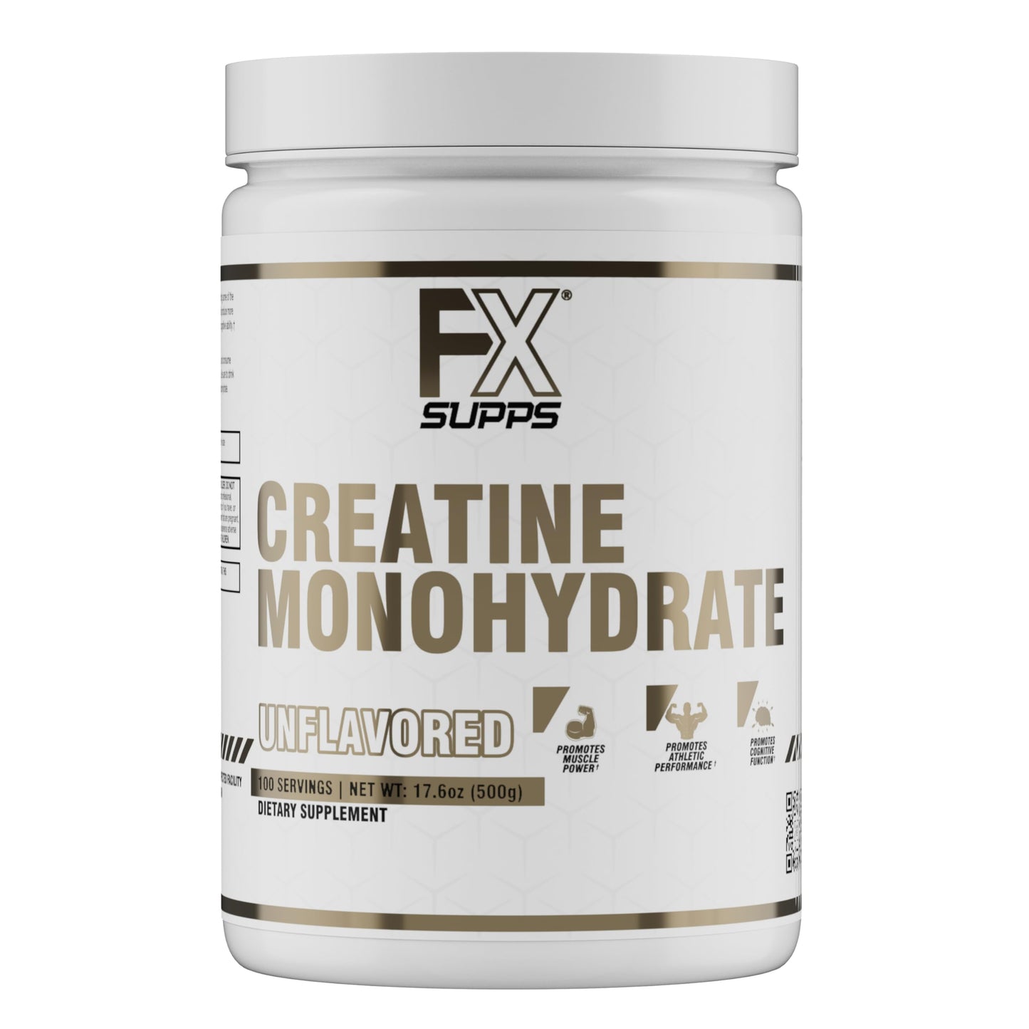 FXSUPPS Creatine Monohydrate Powder 100
