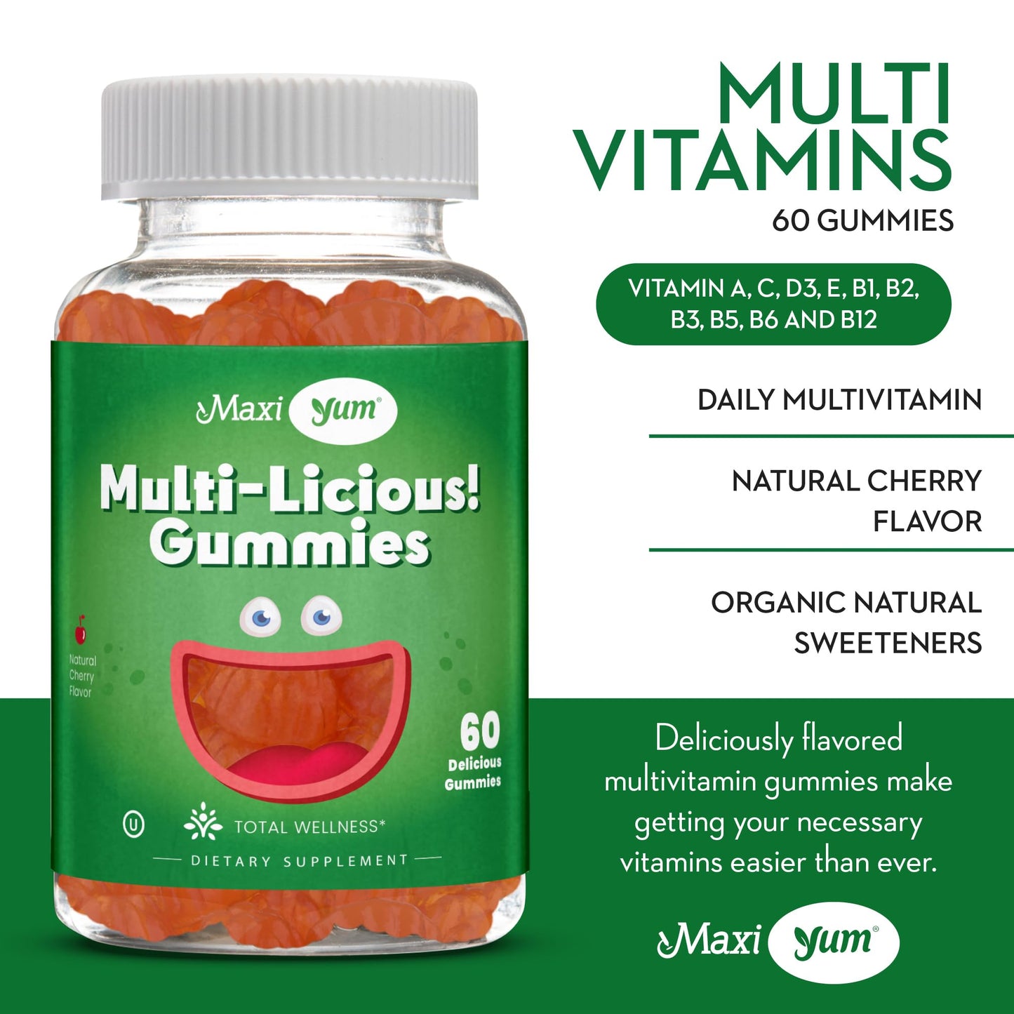 Maxi Health Multivitamin Gummies 60 Count