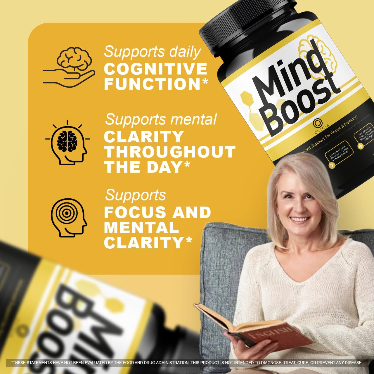 OVICIA Mind Boost Capsules 120 Capsules