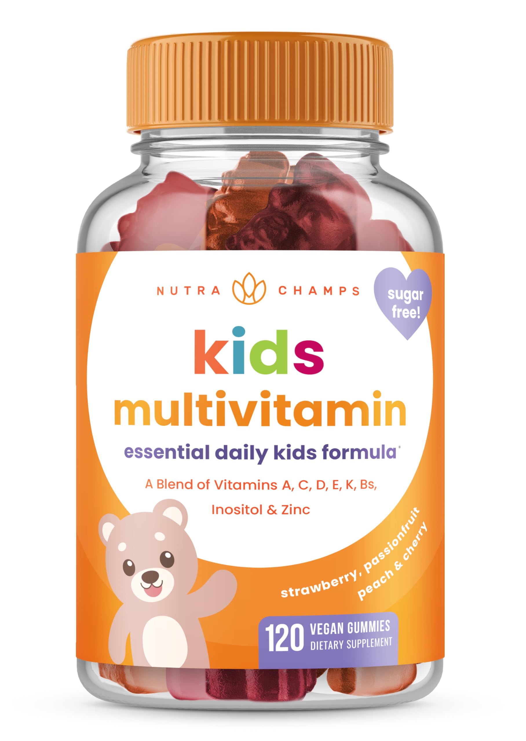 NutraChamps Kids Multivitamin Gummy 120 Count