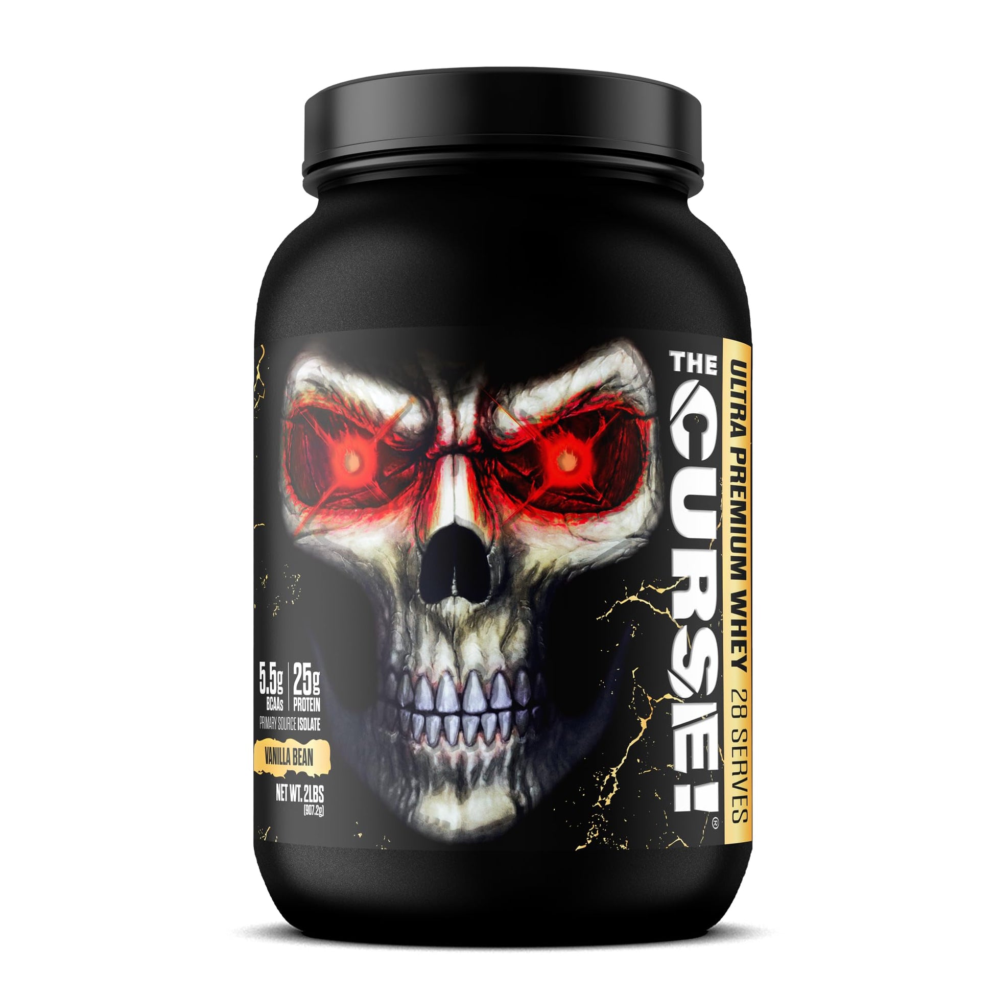 JNX Sports The Curse! Ultra Premium Whey Protein Powder Vanilla Bean, 32 Servings