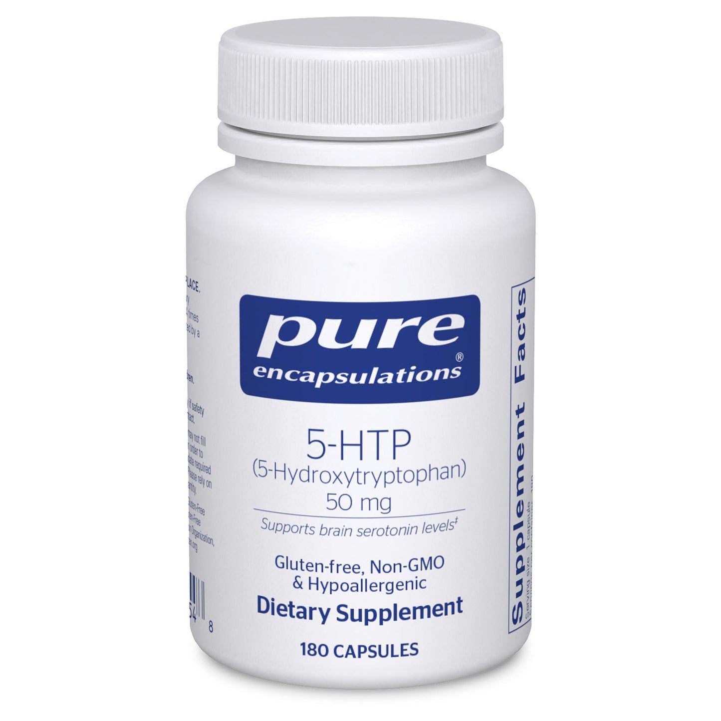 Pure Encapsulations 5-HTP 50 mg Capsules, 180 Capsules