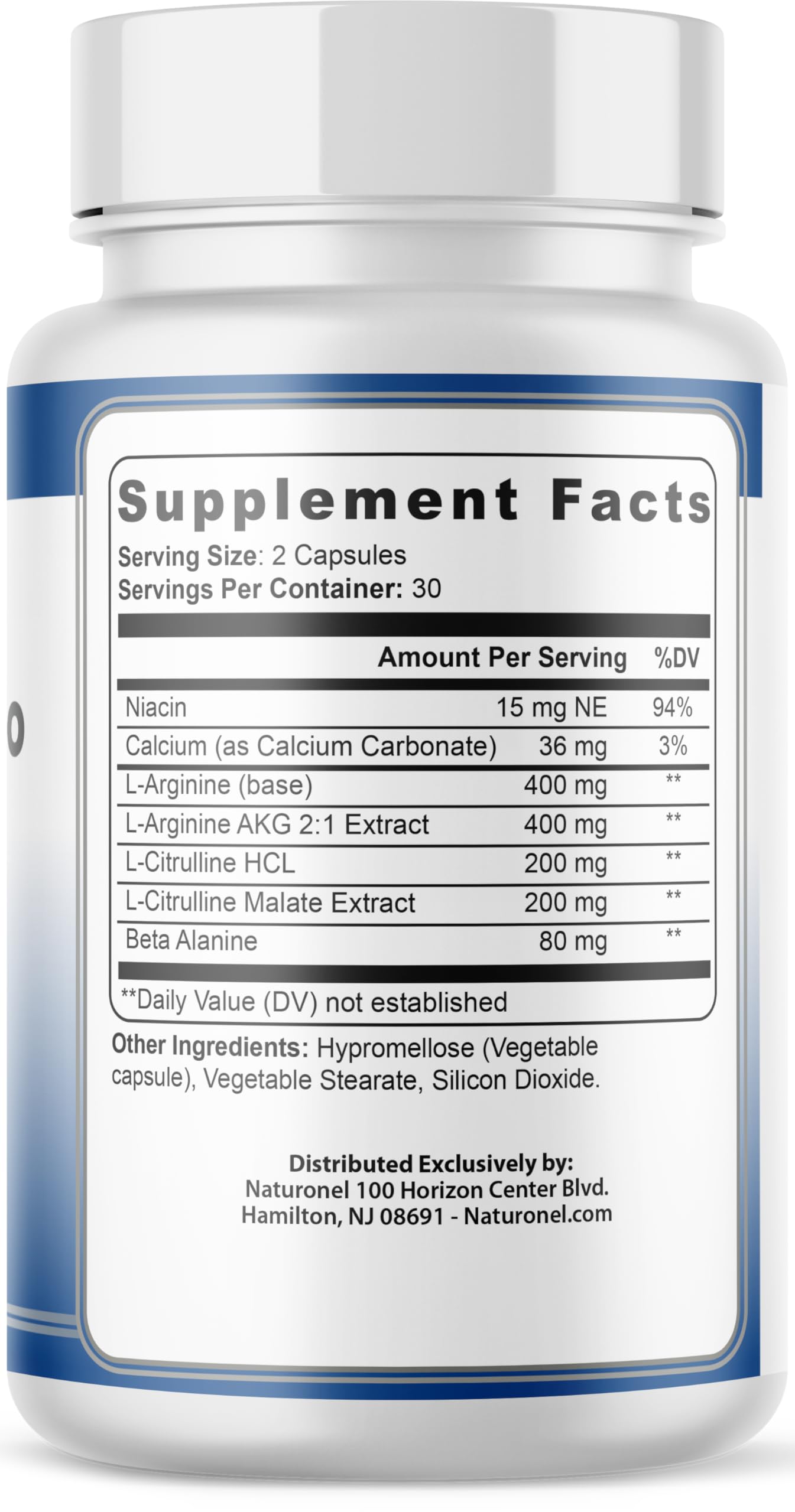 Naturonel Advanced Amino Formula Capsules, 60 Capsules