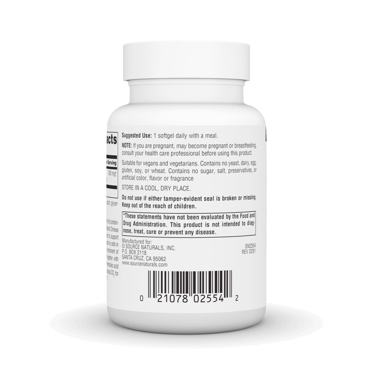 Source Naturals Omega-7-60 Vegan Softgels 60 Count