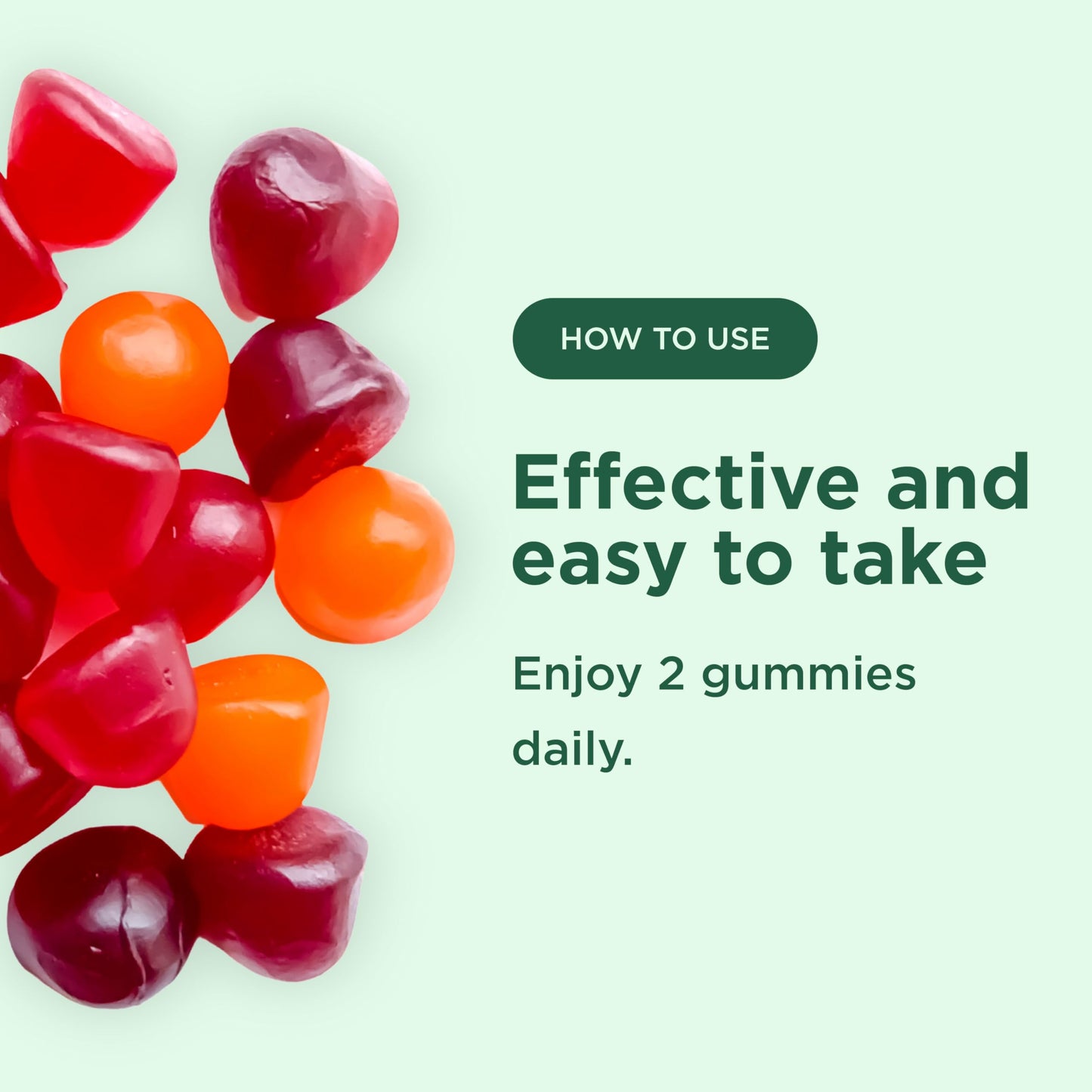 Yuve Natural Sugar Free Probiotic Gummies 5 Billion CFU, 60 Count