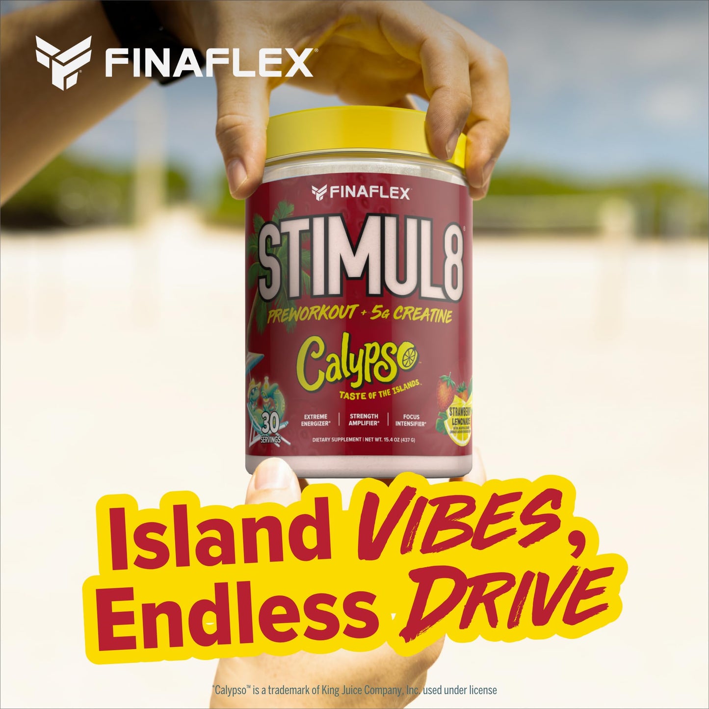 FINAFLEX STIMUL8 + Calypso Powder, 15.4 oz