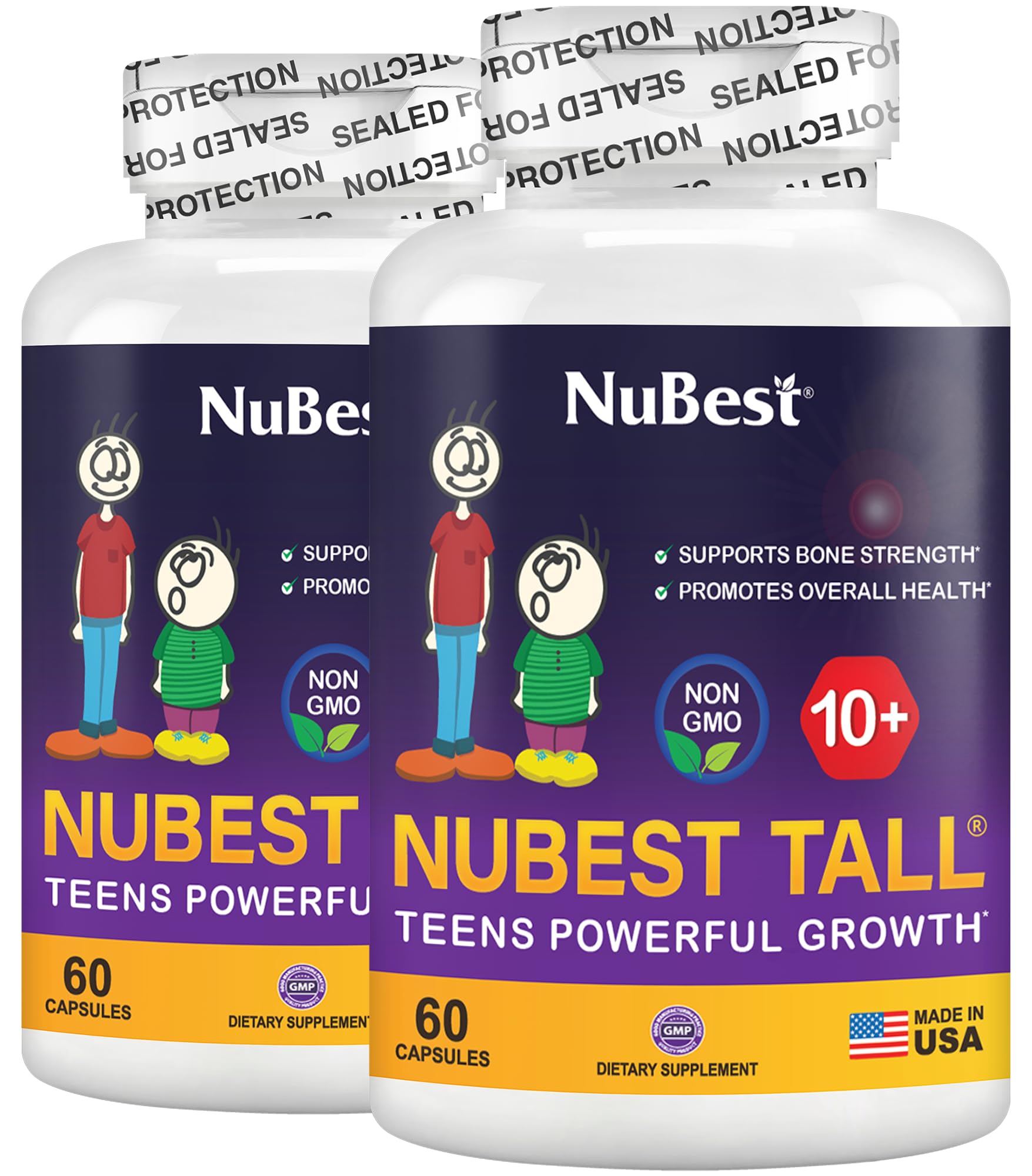 NuBest Tall 10+ Advanced Bone Strength Formula Capsules 120 Count
