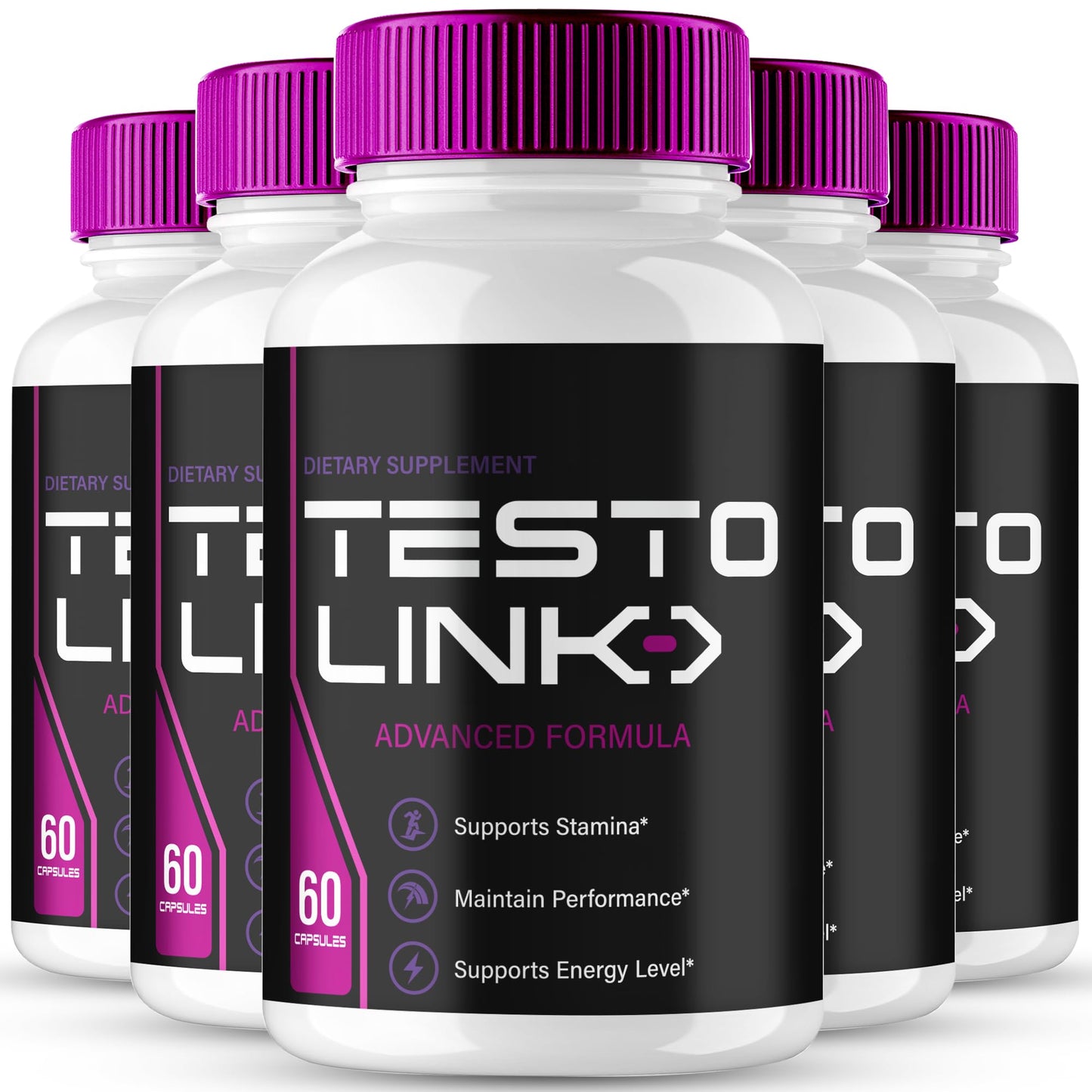 IDEAL PERFORMANCE Testo Link Capsules, 300 Capsules