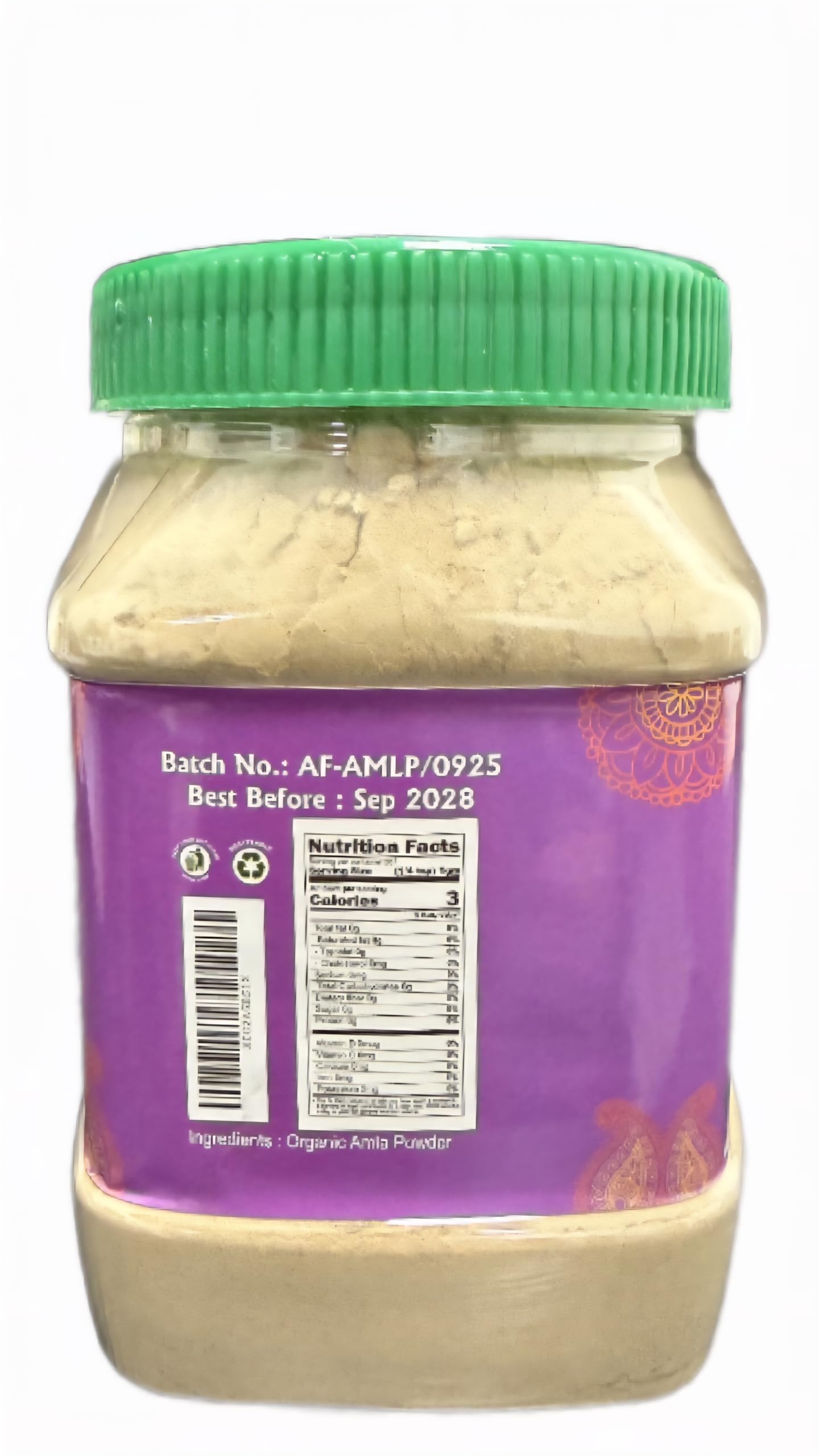 Jiva Organics Organic Amla Powder (Powder) 20 oz