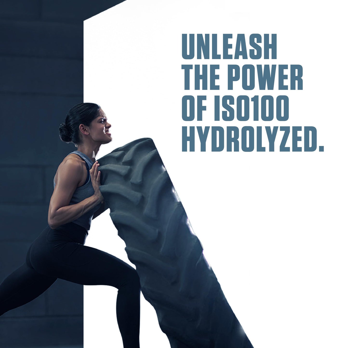 Dymatize ISO100 Whey Protein Isolate Powder, Fudge Brownie, 5 lb, Pack of 1
