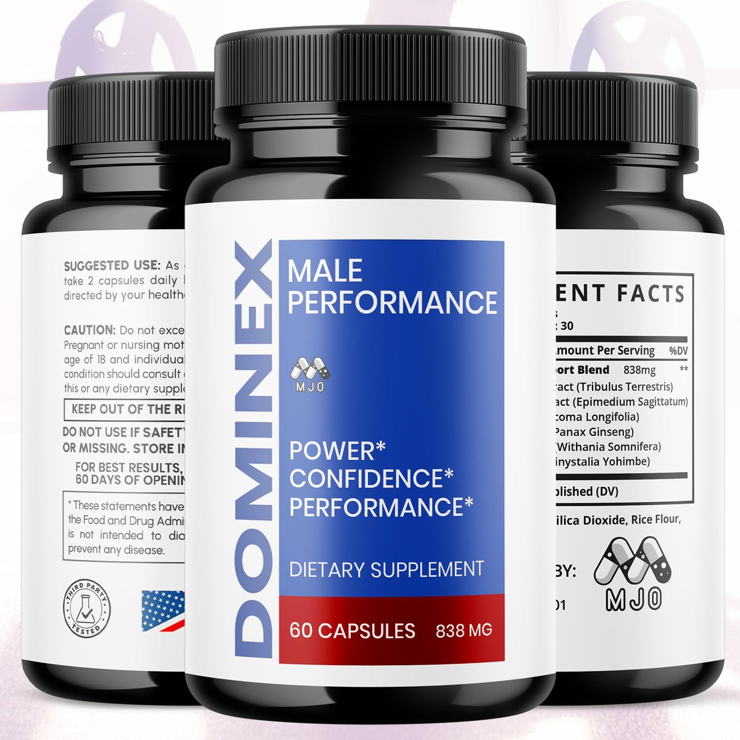 MJO Dominex Capsules 60 Count