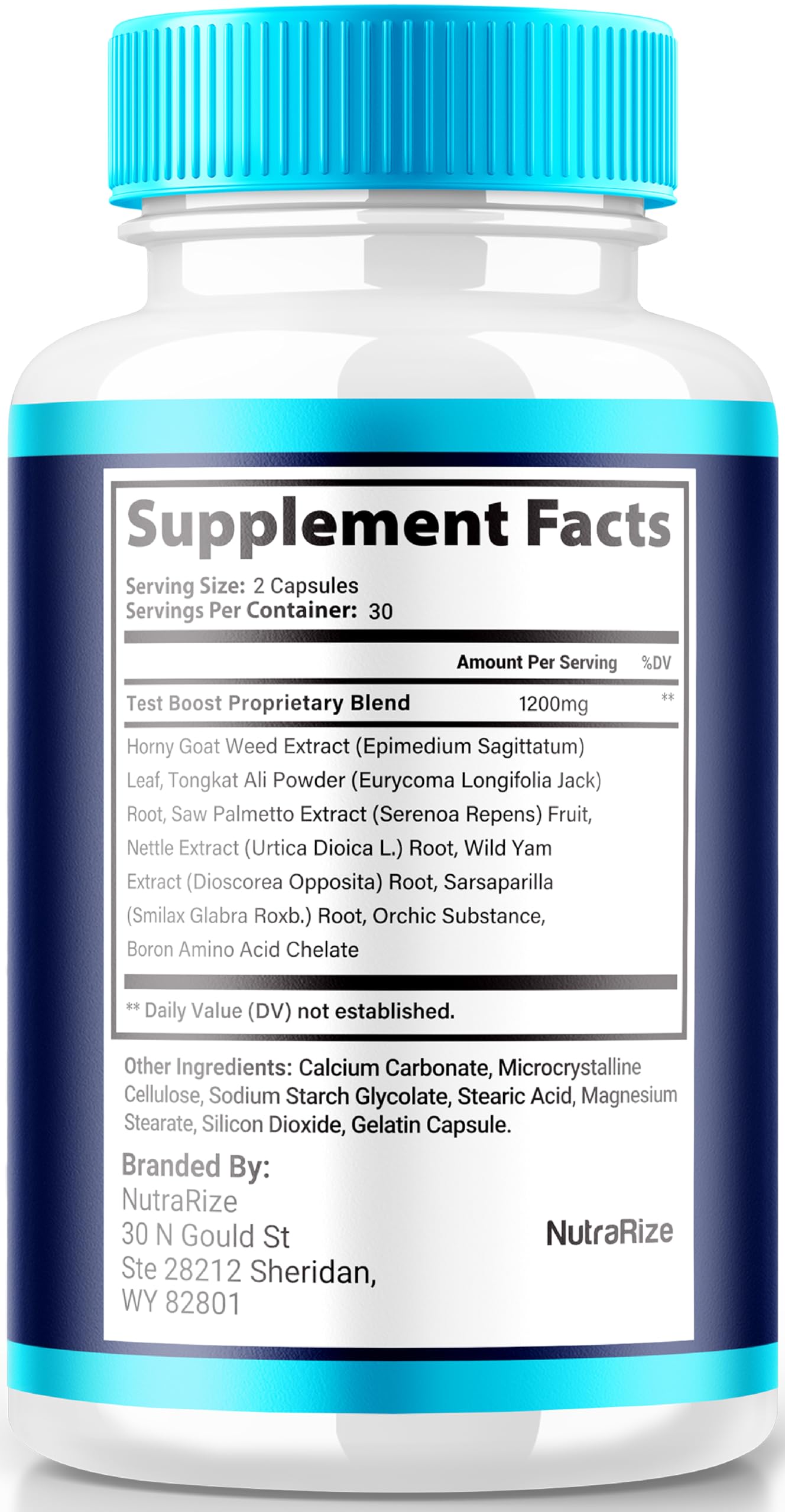 NutraRize Power Rise for Men Capsules, 300 Capsules
