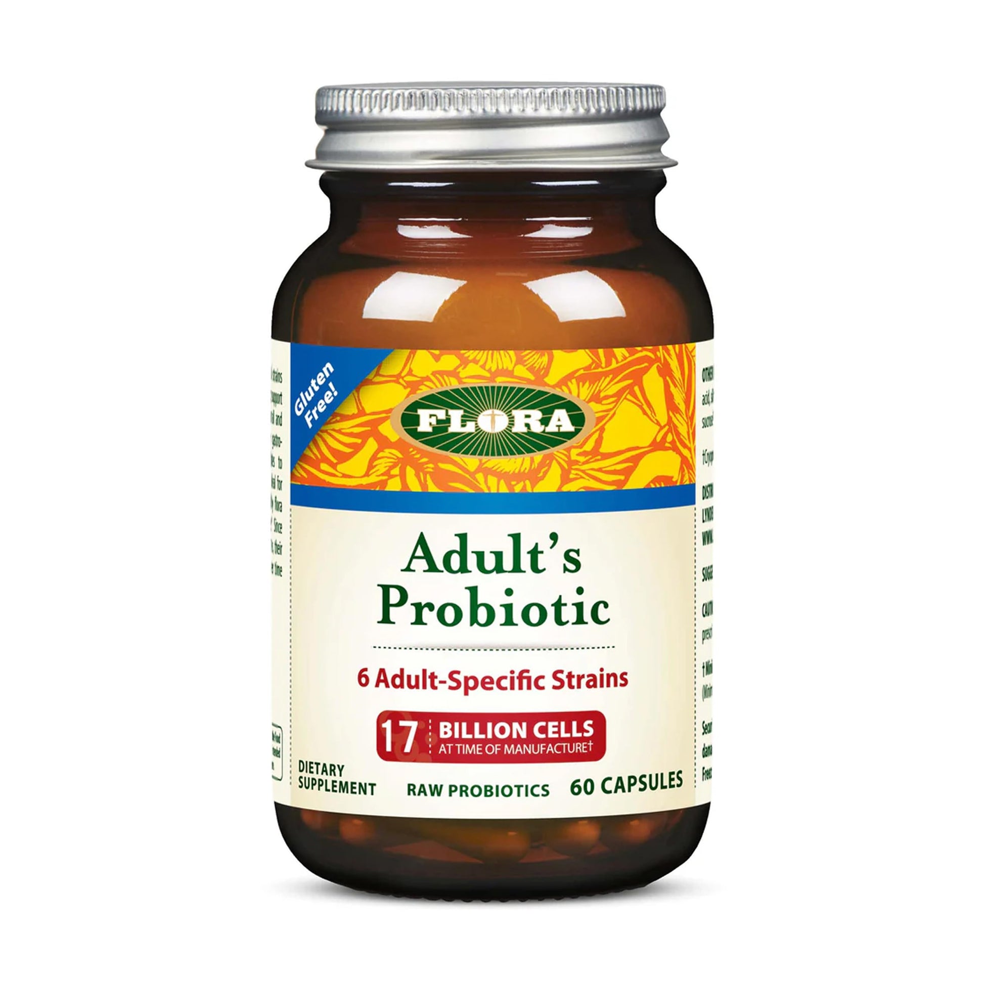 Flora Adult's Probiotic Capsule 60 Count