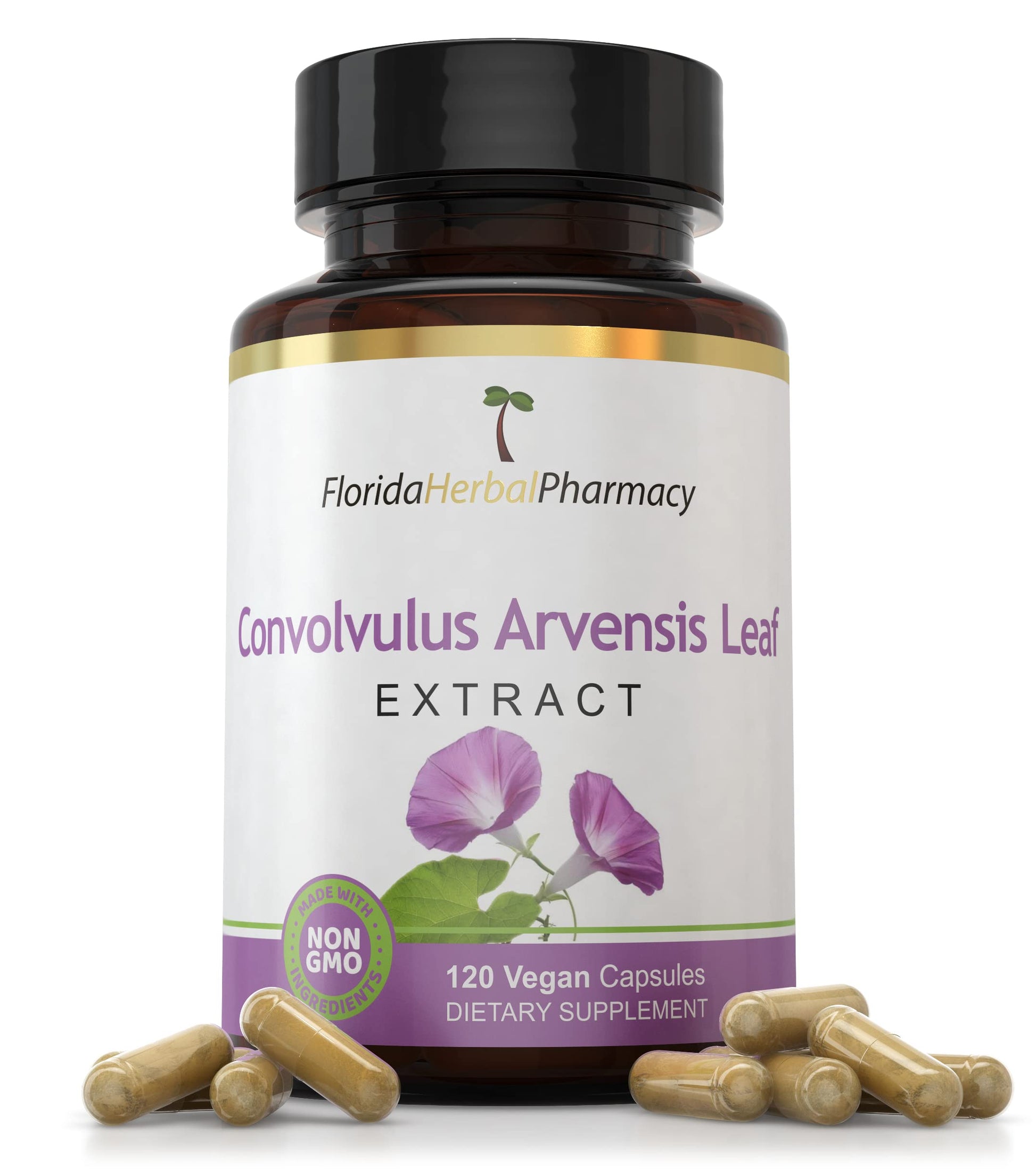 Florida Herbal Pharmacy Convolvulus Arvensis Leaf Extract 120 Capsules