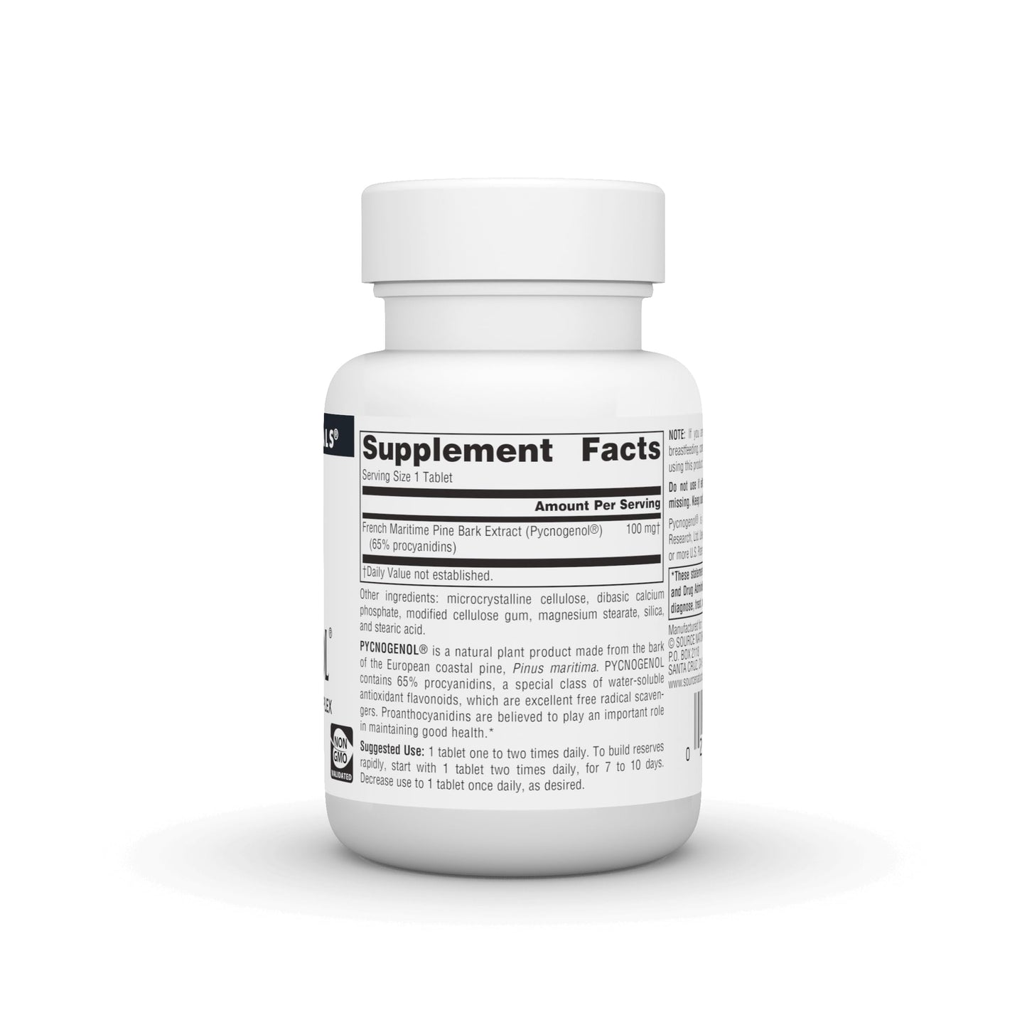 Source Naturals Pycnogenol Proanthocyanidin Complex 100 mg Tablet, 90 Tablets