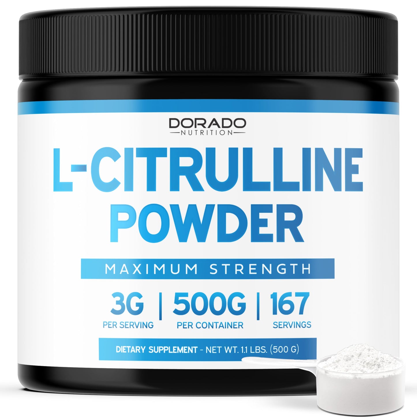DORADO NUTRITION L-Citrulline Powder 17.64 Ounce