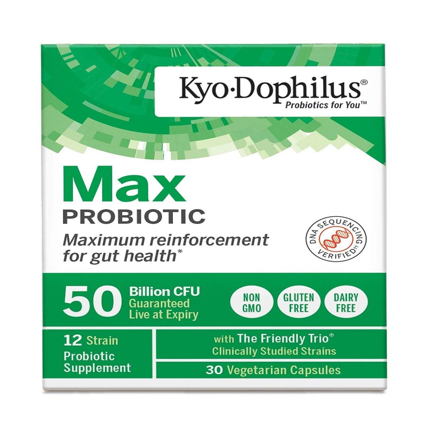 Kyo-Dophilus Max Probiotics Capsules 30 Count