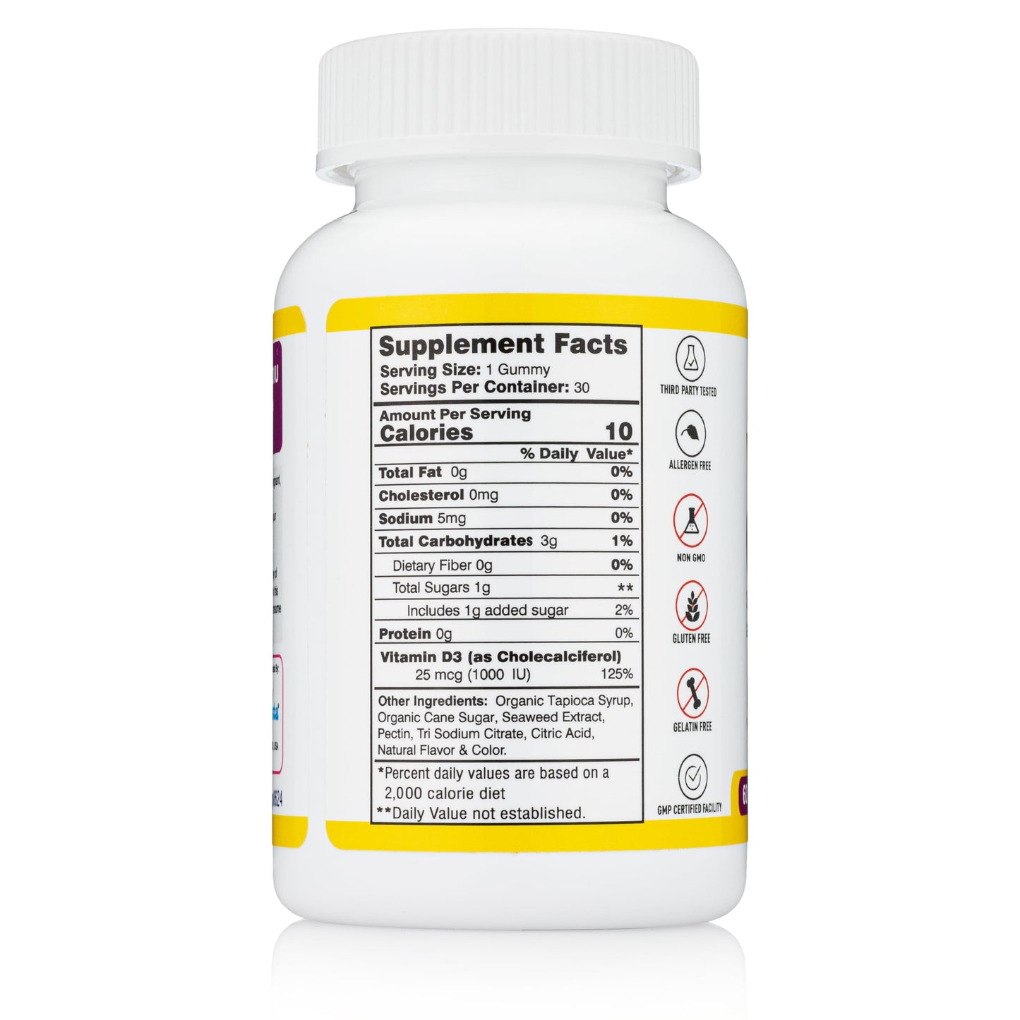 Pharmvista Vitamin D3 Gummies 60 Count