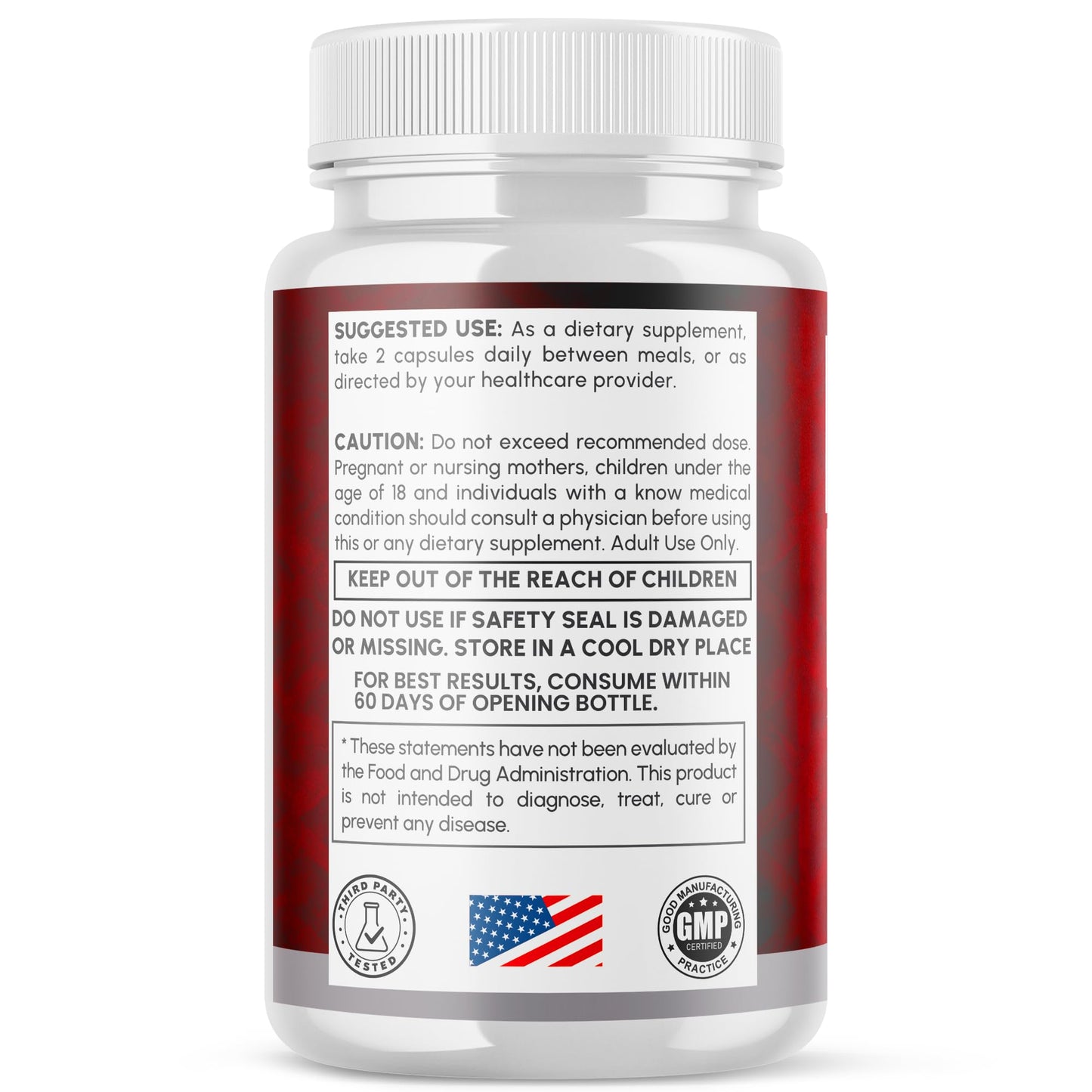 MJO Iron Pure Capsules, 180 Capsules