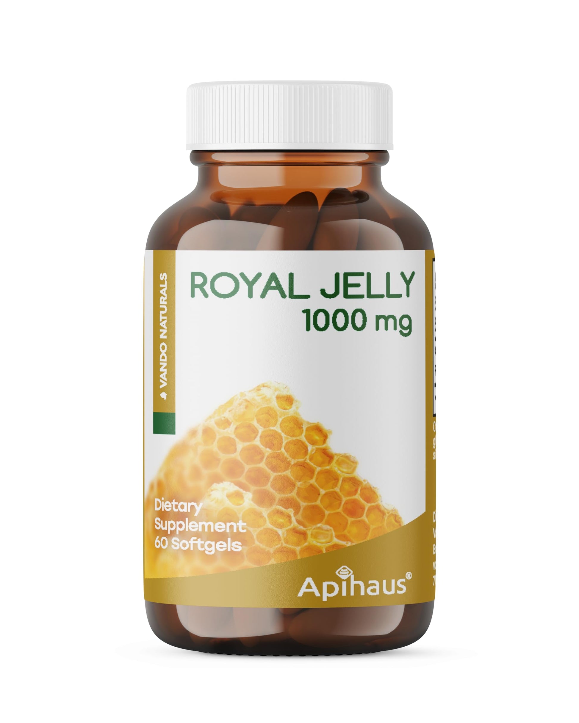 Apihaus Royal Jelly 1000mg Soft Gel 60