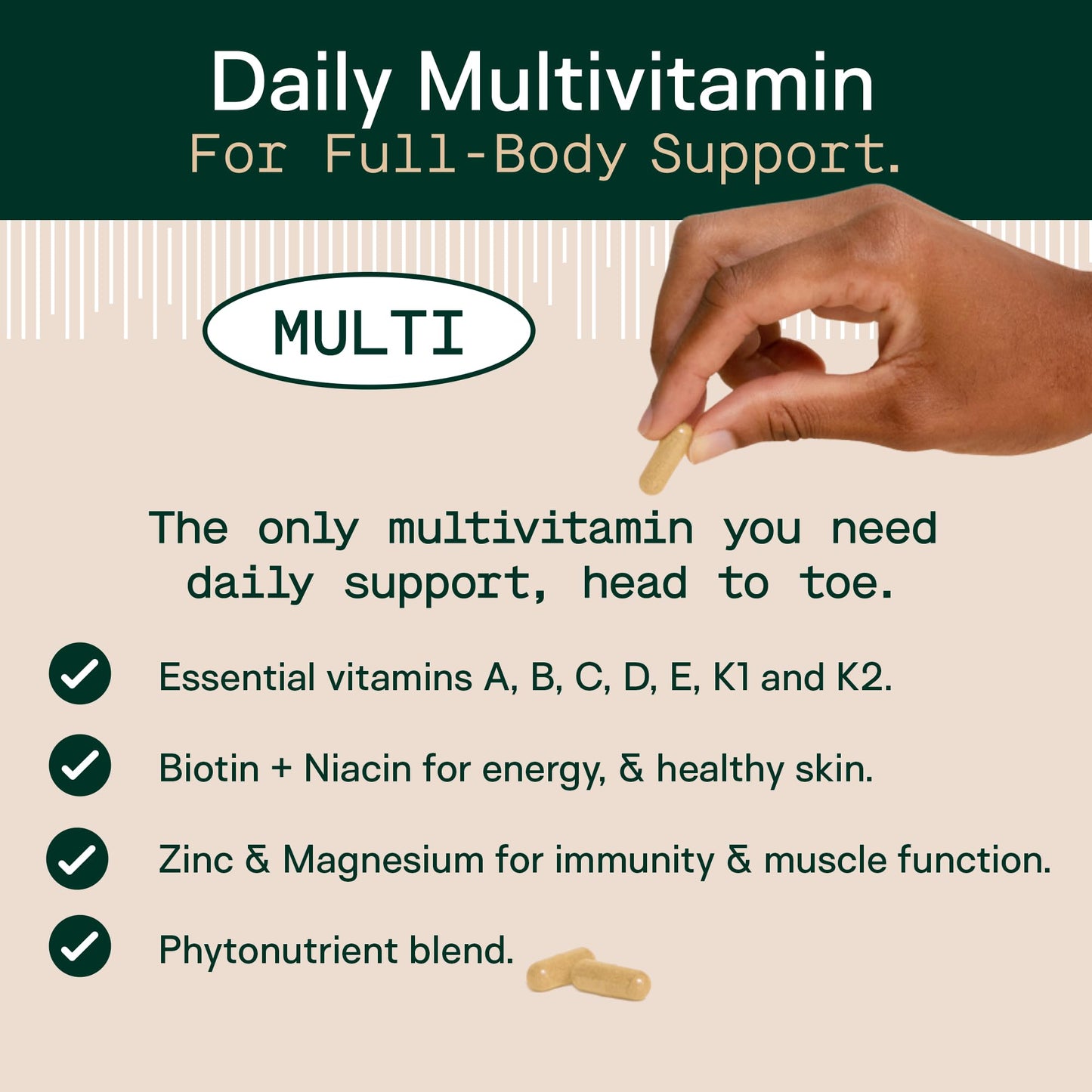Adapt Naturals by Chris Kresser Multivitamin for Women & Men 120 Capsules