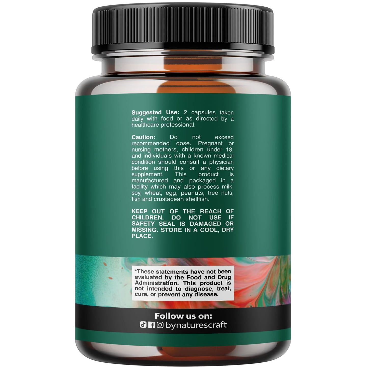 Natures Craft Pancreatin Digestive Enzymes Capsule, 60 Count