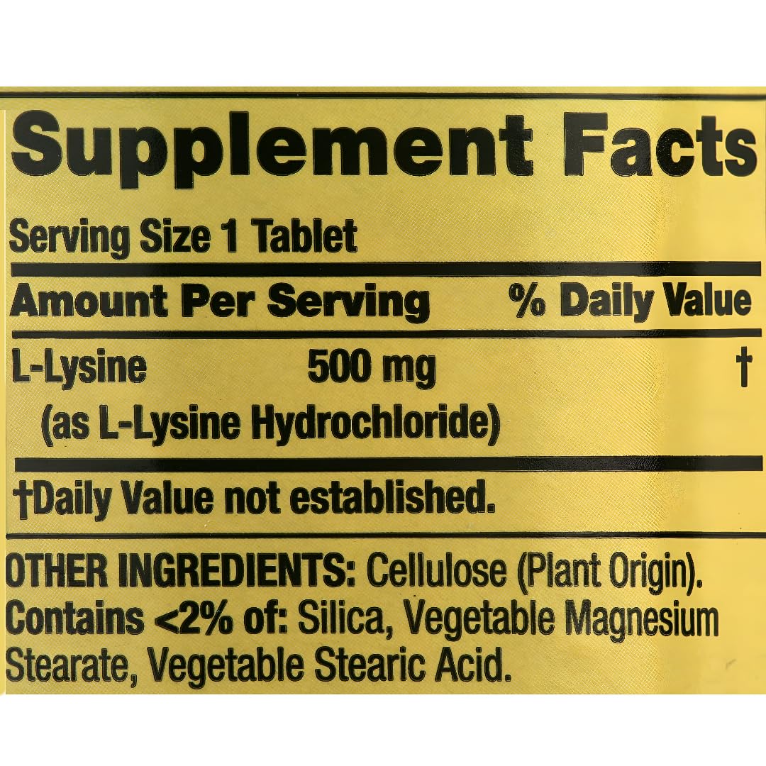 Spring Valley L-Lysine Softgels 250