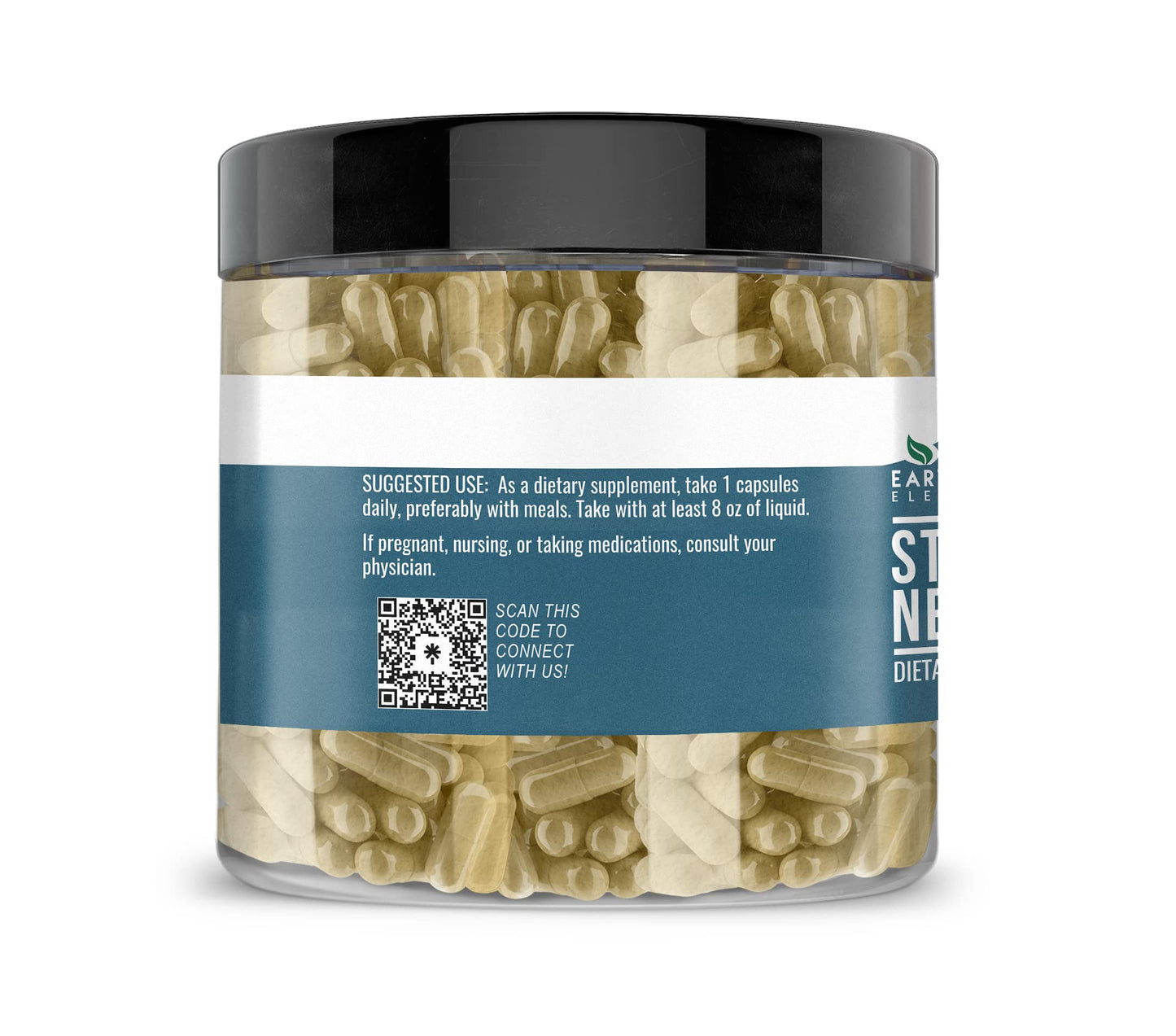 Earthborn Elements Stinging Nettle Leaf Capsules 200 Count