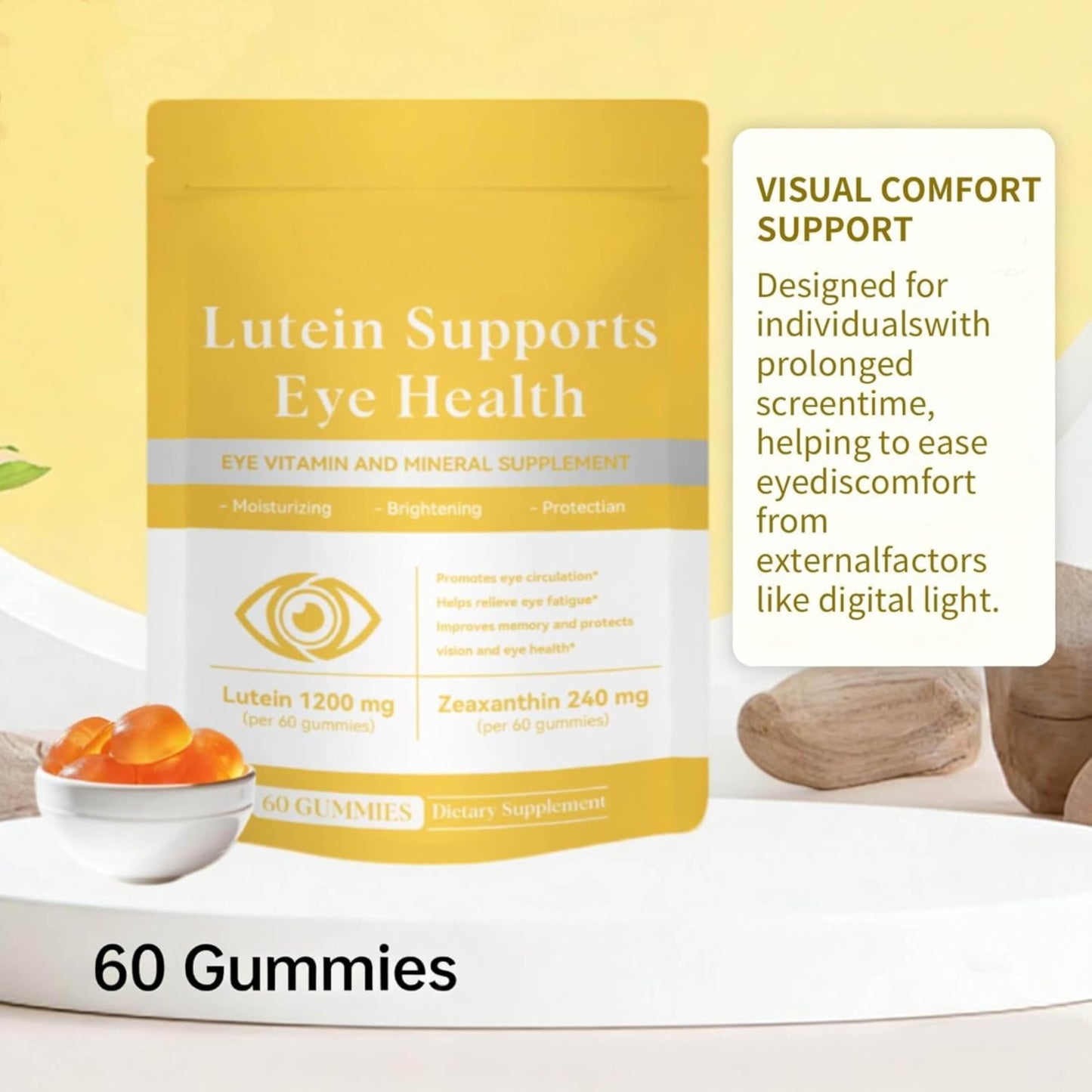 HZSprance Lutein & Zeaxanthin Gummies 60 Gummies