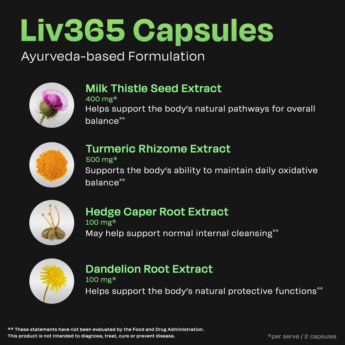 Auric Herbal Liver Support Supplement 180 Capsules