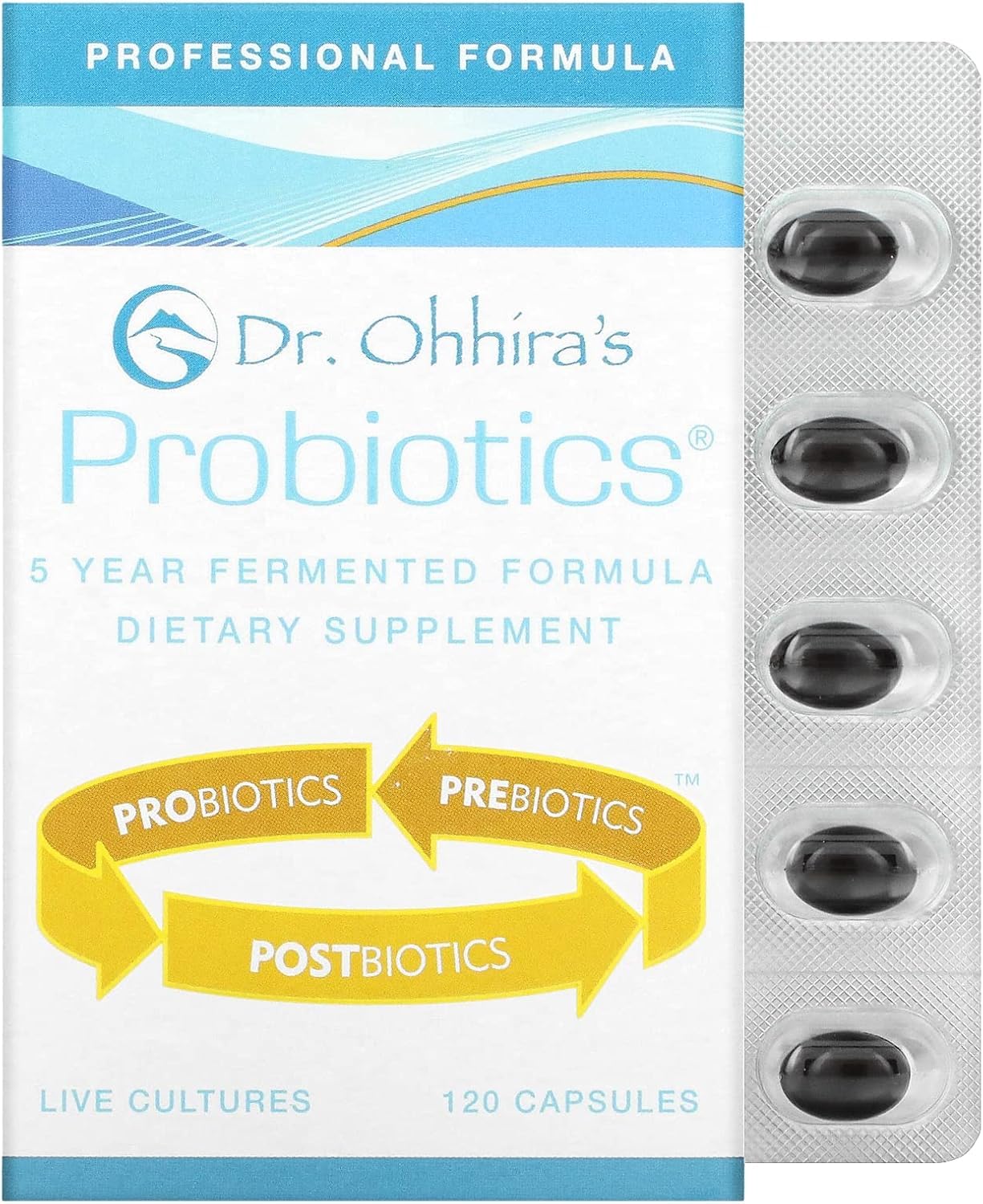 Essential Formulas Dr. Ohhira’s Probiotics Professional Formula Capsules 120