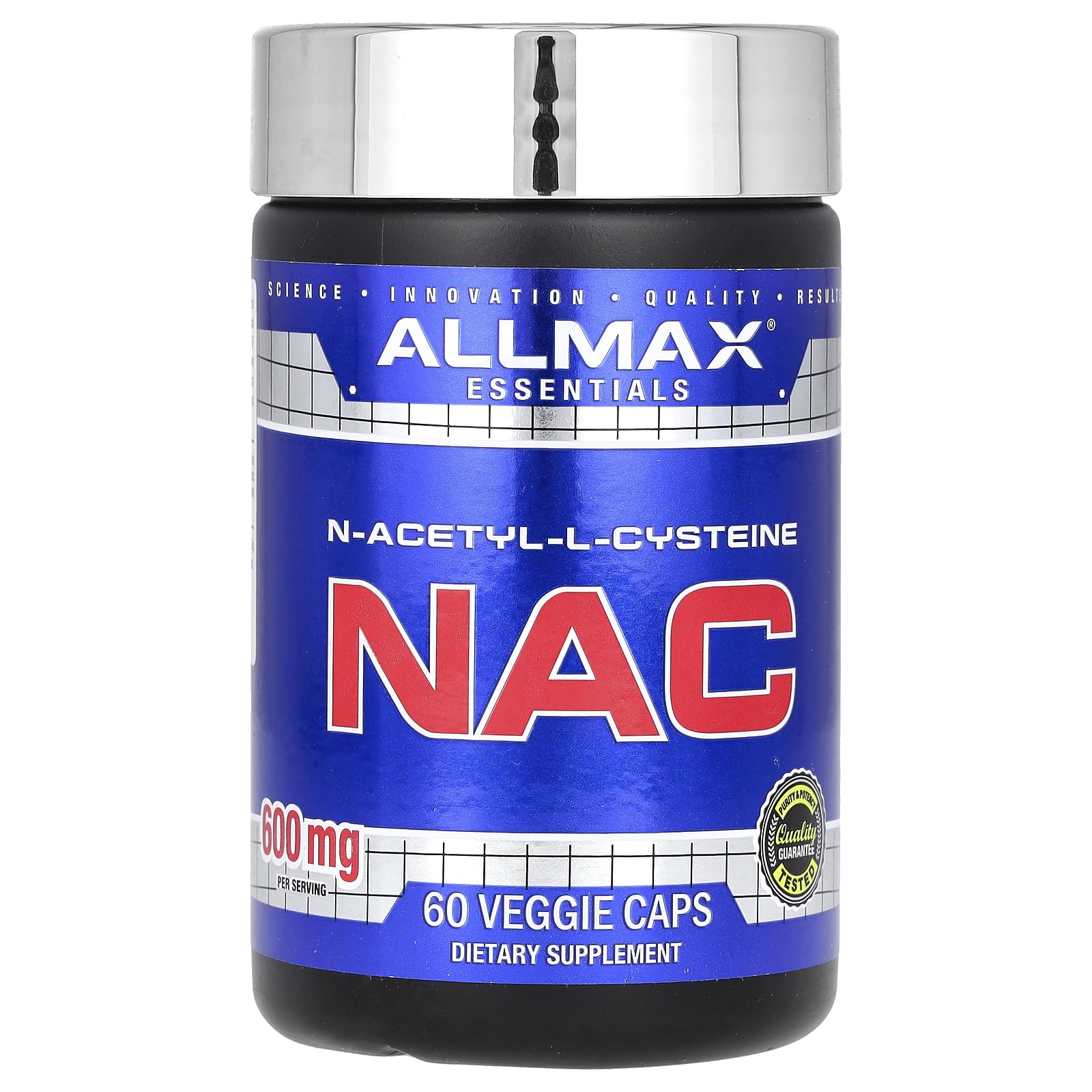 ALLMAX NAC 600 mg Capsule, 60 Veggie Caps