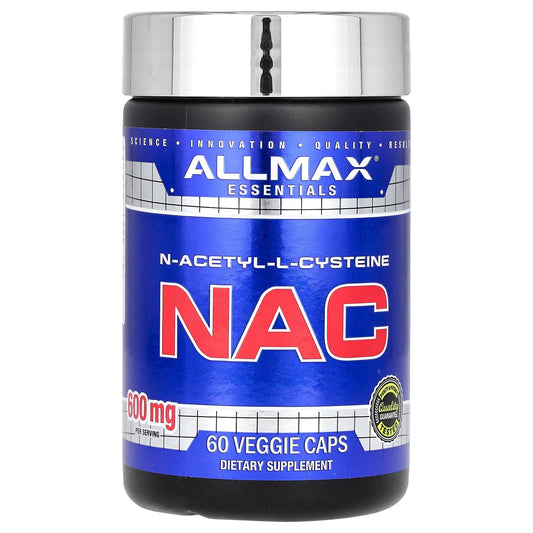 ALLMAX NAC 600 mg Capsule, 60 Veggie Caps