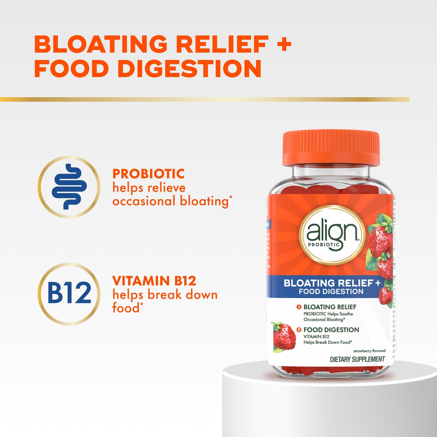 Align Probiotic Gummies, 60 Count