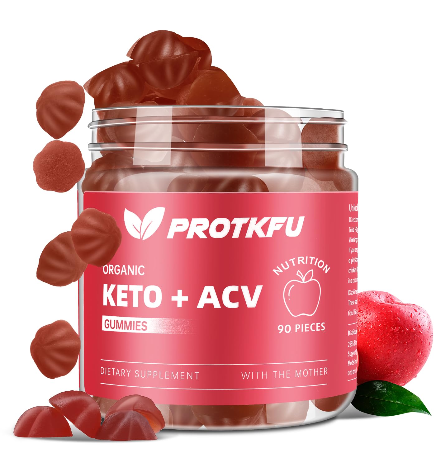 ProTKFU Keto ACV Gummies Gummy, 90 Count
