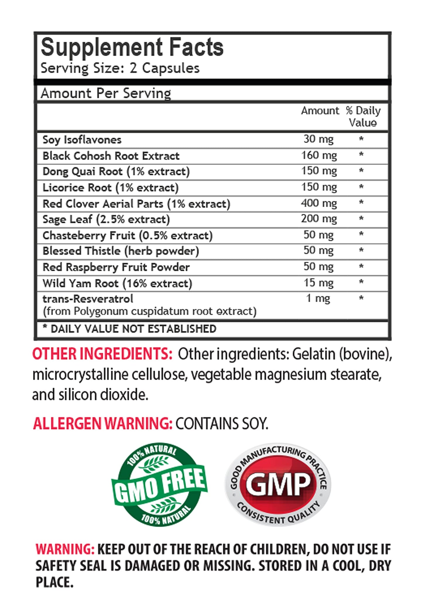 SKIN CARE SOLUTIONS Women's Support Complex, 120 Capsules